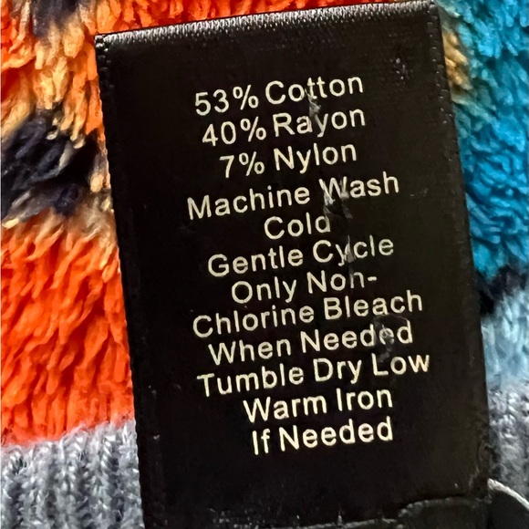 Ann Taylor Women’s Slate Blue Sweater with button accents - Picture 4 of 4